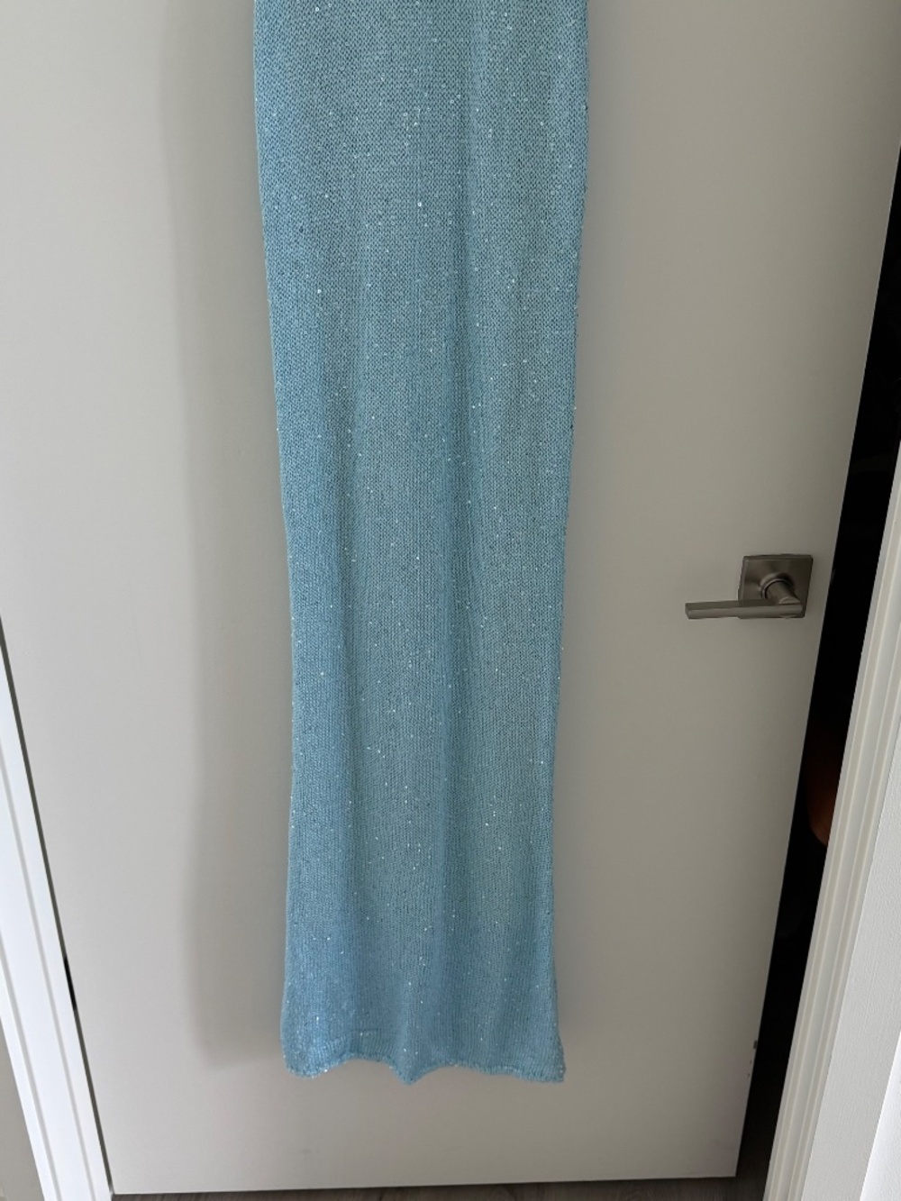 Asta Resort Ana Dress Baia Blue Sequin - Picture 3 of 5